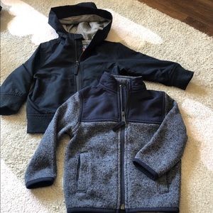 Children’s place size 12-18 month light jackets!